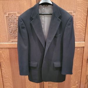 Loro Piana cashmere mens blazer black 42R
